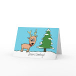 Reindeer Greetings cards