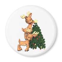 Reindeer Magnet