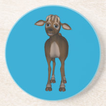 Reindeer Merry Christmas Coaster