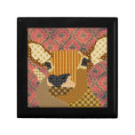 Reindeer Red Gift  Box Gift Box