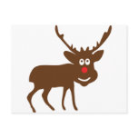 reindeer santa claus post cards
