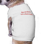 Reindeer Understudy Pet Shirt