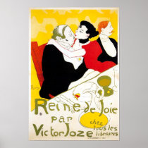 Reine De Joie, 1892 Poster