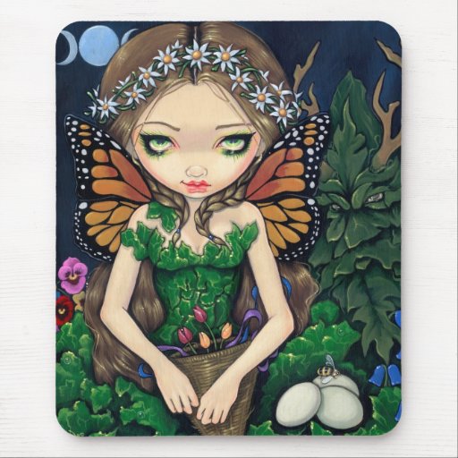 "Reine de mai" Mousepad Tapis De Souris