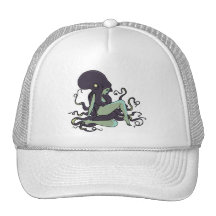 Reine de poulpe casquette