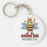 Reine des abeilles porte-clé