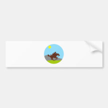 reitendes Liebespaar riding couple Autosticker