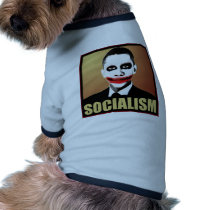 Reject Socialism Dog T Shirt
