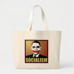 Reject Socialism Tote Bags