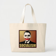 Reject Socialism Tote Bags