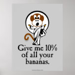Rejoicing Monkey Print