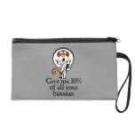 Rejoicing Monkey Wristlet
