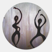 Rejoyce by Kenya Verrett Round Stickers