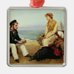 Relating his Adventures, 1881 Christmas Ornament