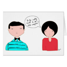 Relationship Dilemma Greeting Cards