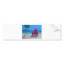 Relax at the beach bumper sticker