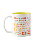 ::: Relax & Feel Good (Orange) ::: Mug