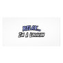 Relax, I'm a Librarian Custom Photo Card