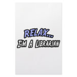Relax, I'm a Librarian stationery