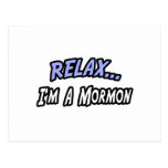 Relax, I'm a Mormon Postcards