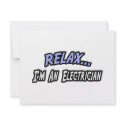 Relax, I'm an Electrician invitations