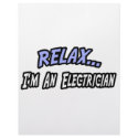 Relax, I'm an Electrician letterhead