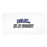 Relax, I'm an Electrician photo cards