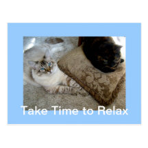 Relax Postcard