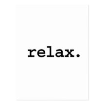 relax. postcards