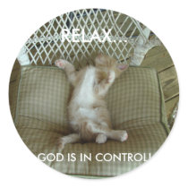 RELAX... STICKER