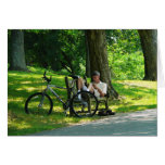 Relaxing After the Ride Card