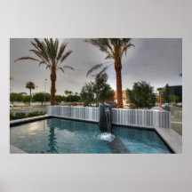 Relaxing Pool Poster