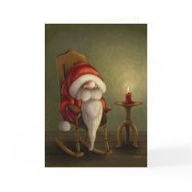 Relaxing Santa Greeting Cards