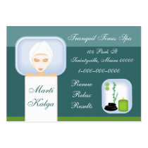Relaxing Spa business cards