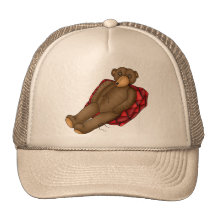 Relaxing Teddy Bear Hats