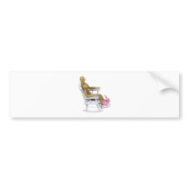 RelaxingBunnySlippers121909 Bumper Sticker
