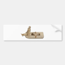 RelaxingPowerBoat020511 Bumper Sticker