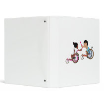Relay Race 3 Ring Binders