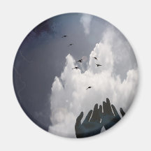 Release Refrigerator Magnet