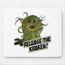 release the kraken mousepads