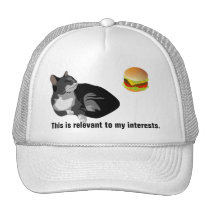 Relevant To My Interests Lolcat Cap hats