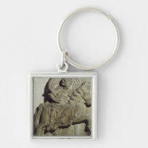 Relief of Epona, Gaulish goddess Keychains