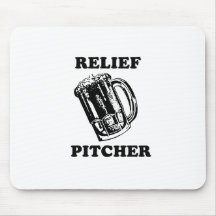 RELIEF PITCHER MOUSE PADS