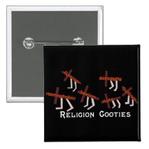 Religion Cooties Button