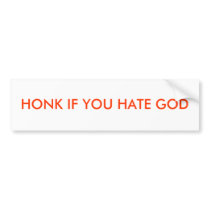 Religion Free Bumper Stickers