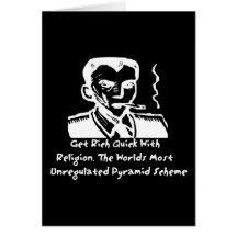 Religion Pyramid Scheme Card