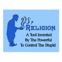 Religion Tool Post Card