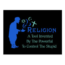 Religion Tool Postcard