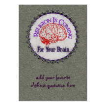 Religion Wants Your Brain Business Cards