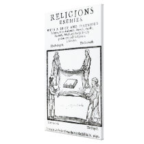 Religions Enemies, 1641 canvas prints